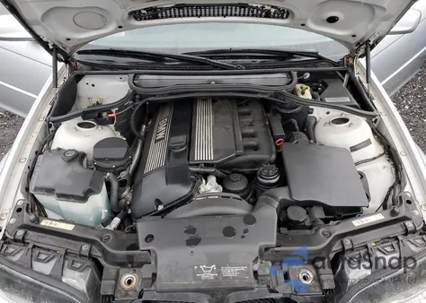 2003 BMW 325 Ci из США, поврежденный, VIN WBABN33473PG61742